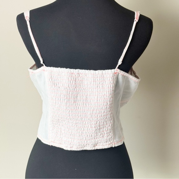 Free People Pop of Color Corset Top M - Picture 6 of 11